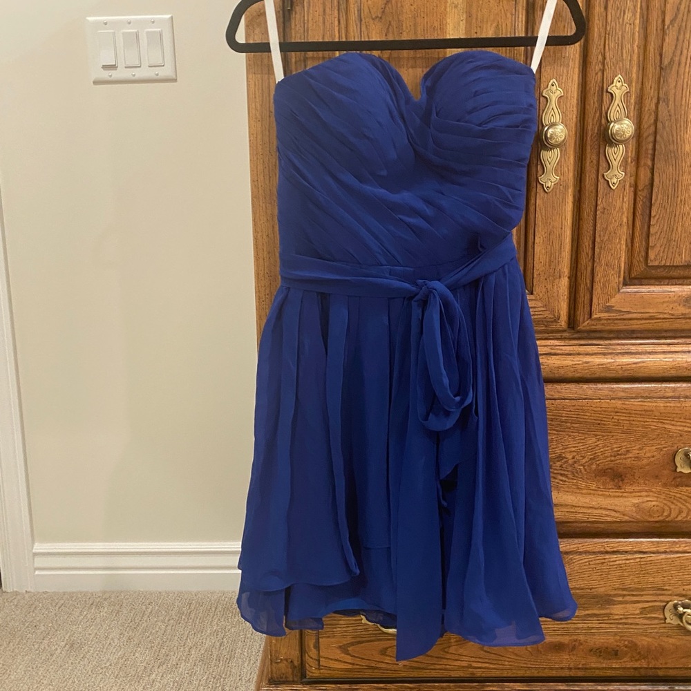 👗 Dillards Royal Blue Prom Dress